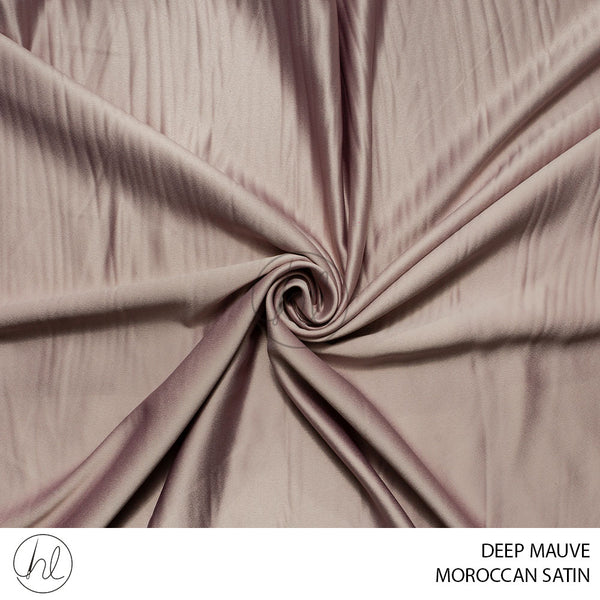 Moroccan Satin (51) Deep Mauve (150cm) Per M