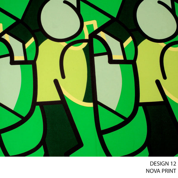 NOVA PRINT D#6 APPLE GREEN ROLL ROLL 001