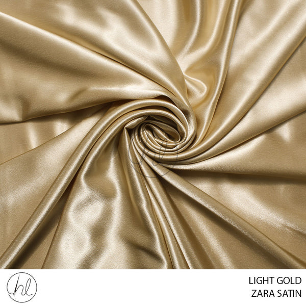 ZARA SATIN (2546) LIGHT GOLD (150CM) PER M