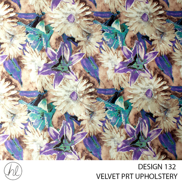 C/D Upholstery Velvet Prt