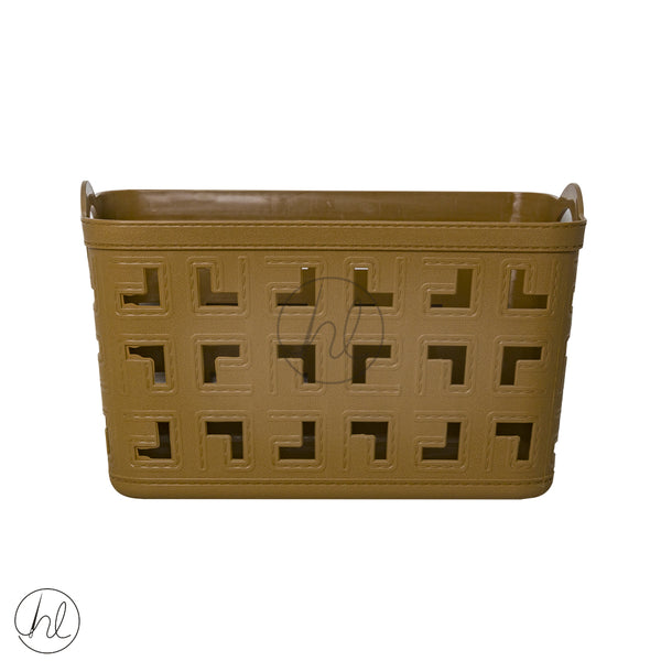 BASKET STORAGE WITH HANDLE  550 (BROWN) ABY-4904