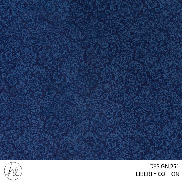 LIBERTY COTTON (51) MULTI (110CM) PER M