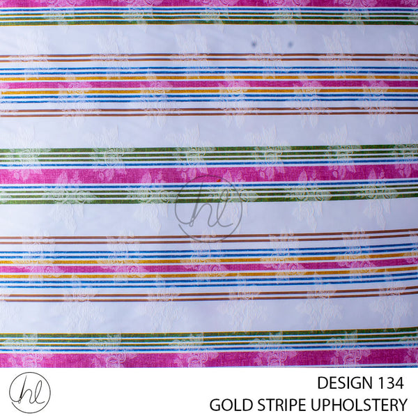 C/D Upholstery Gold Stripe