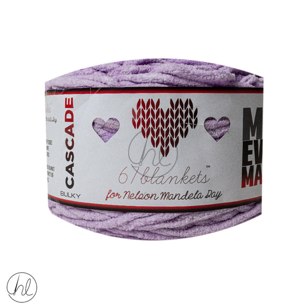 67 Blankets Cascade Bulky (300G)	(Purple)