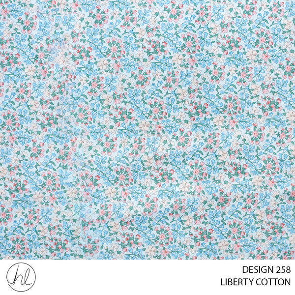 LIBERTY COTTON (51) MULTI (110CM) PER M