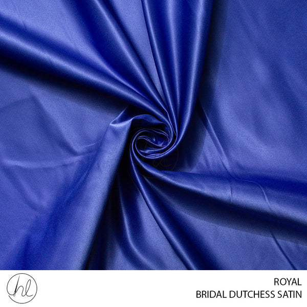 Bridal Dutchess Satin (781) Royal (150cm) Per M