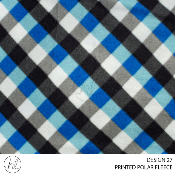 PRINTED POLAR FLEECE (781) MULTI (150CM) PER M