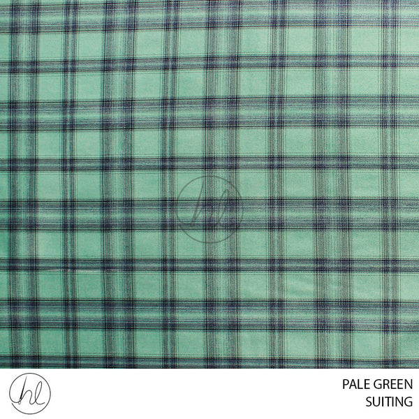 SUITING (55) PALE GREEN (150CM) PER M