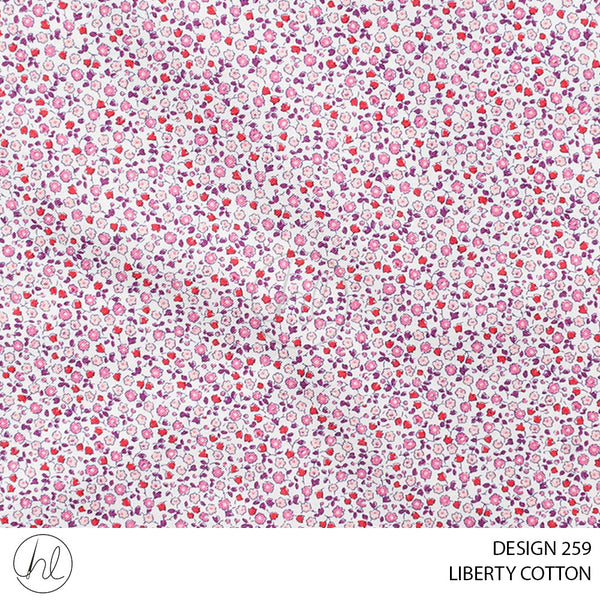 LIBERTY COTTON (51) MULTI (110CM) PER M