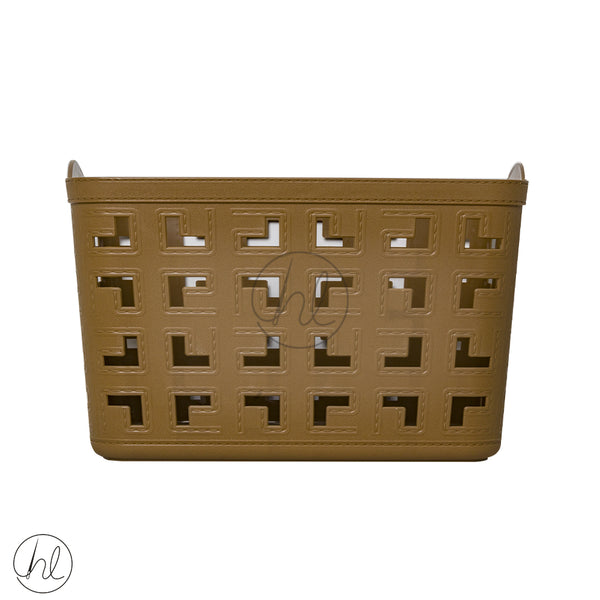 BASKET STORAGE WITH HANDLE  550 (BROWN) ABY-4905
