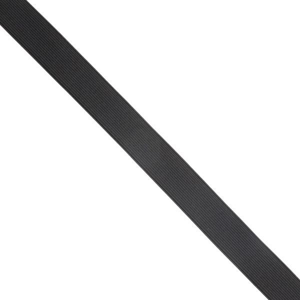 ELASTIC LOOM 25MM  BLACK FRE EACH