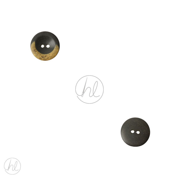 BUTTONS FANCY 2 TONE 36INCH BLK/MUSTARD FREE