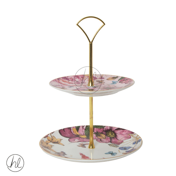 Cake Stand 2 Tiered Enchantment