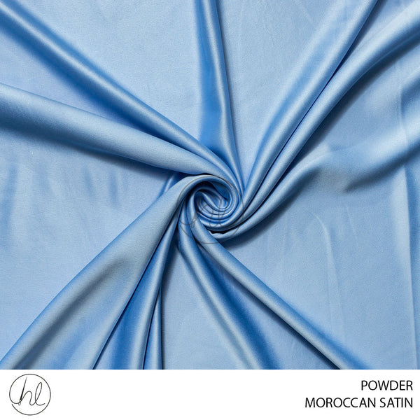 Moroccan Satin (51) Powder (150cm) Per M