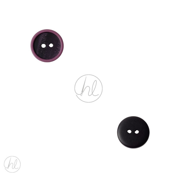 BUTTONS PLAIN 28INCH PURPLE FREE