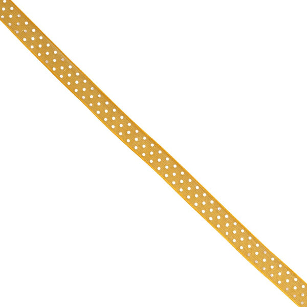 10MM ORGANZA RIBBON COL-15 -024-420 OCHRE