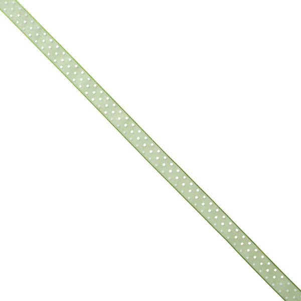 10MM ORGANZA RIBBON COL-76 -024-420 APPLE