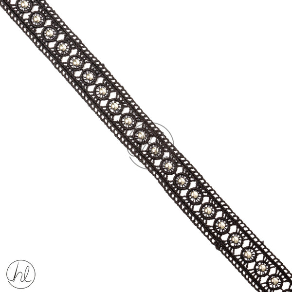 Braid No 3 796  (2CM)	(Black)