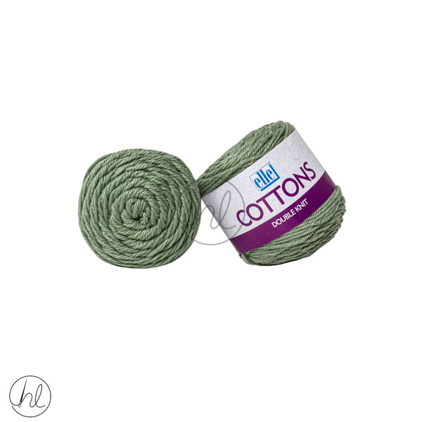 Elle Cotton DK 50g 25 Moss Free