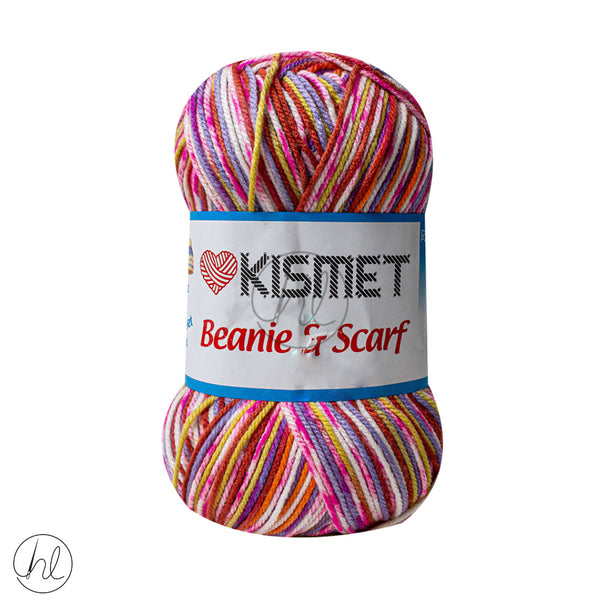 Kismet Beanie & Scarf   (250G)	(Cerise)