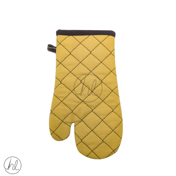 OVEN GLOVE  (YELLOW AND BLACK)