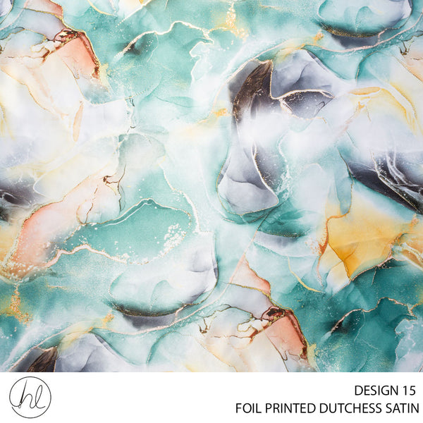 DUTCHESS DIGITAL FOIL 150CM CELADON ROLL ROLL 001