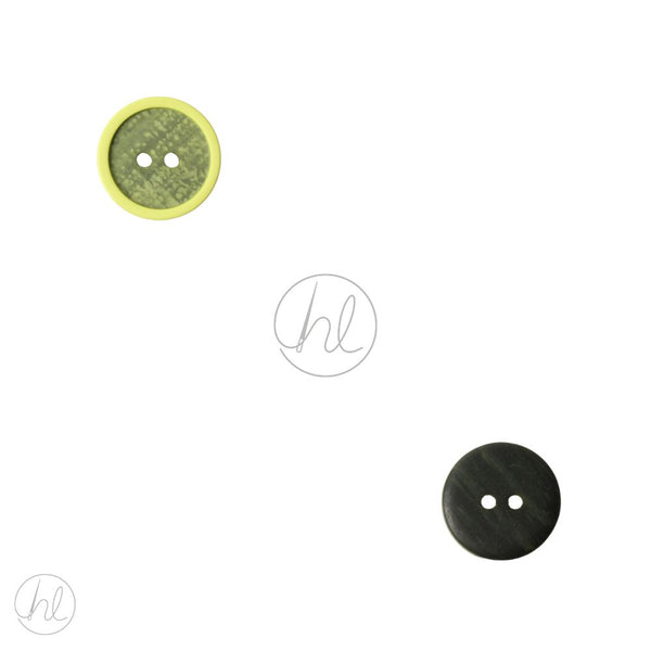 BUTTONS PLAIN 28INCH YELLOW FREE