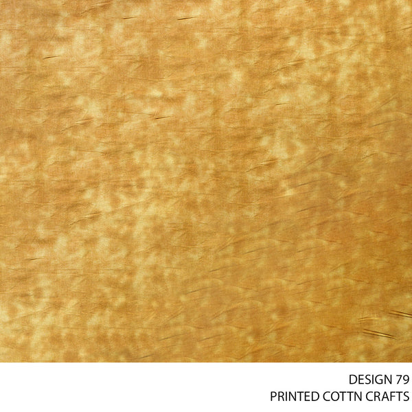 COTTON CRAFT DIGITAL FABRIC MUSTARD ROLL ROLL 001