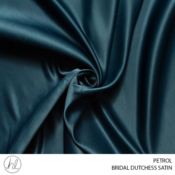 Bridal Dutchess Satin (55) Petrol (150cm) Per M