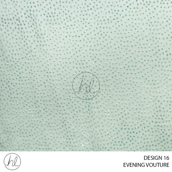 Evening Couture (51) Mint (Design 16) (150cm) Per M