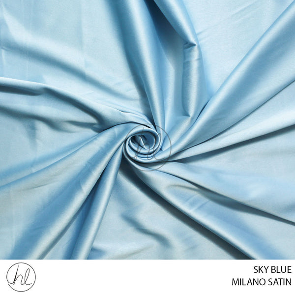 MILANO SATIN (781) SKY BLUE (150CM) PER M