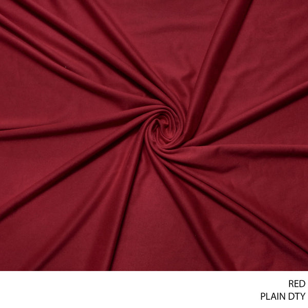 DTY PLAIN FABRIC 150CM RED