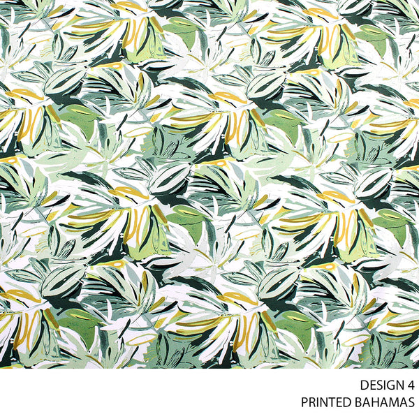 PRINTED BAHAMAS 140CM L/GREEN ROLL ROLL 001