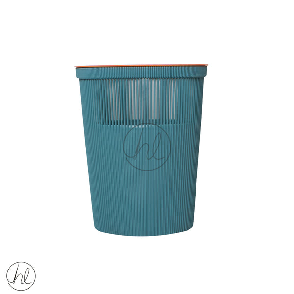 DUSTBIN 550 (TEAL AND ORANGE) ABY-4890
