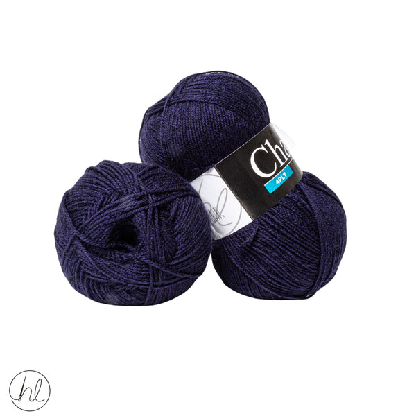 Charity 4Ply  100G Navy Free