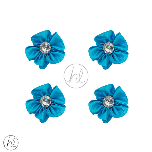 FLOWERS FANCY	(3CMX3CM) (BLUE)