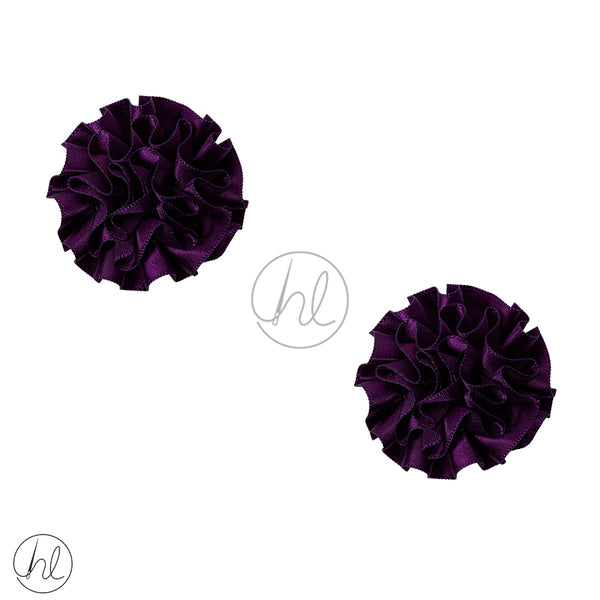 FLOWERS  FANCY (5CMX5CM)	(DARK PURPLE)