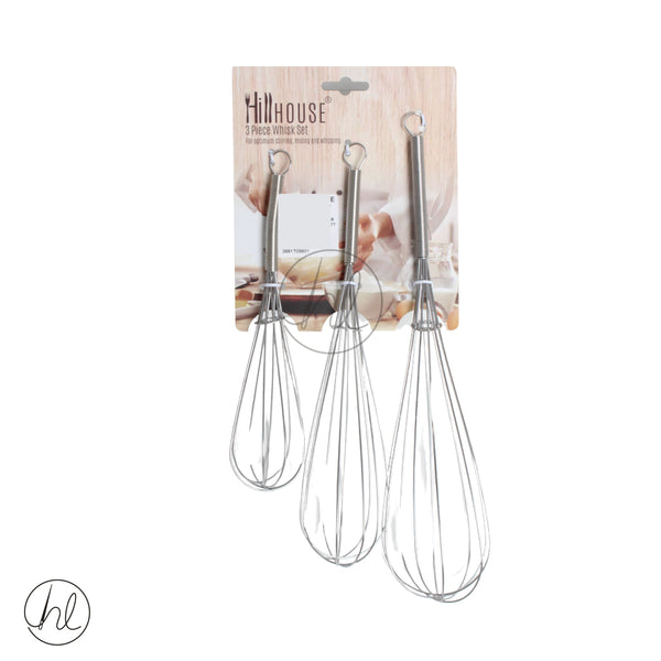 Egg Whisk Set of 3 677