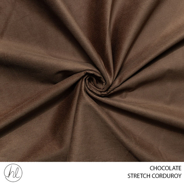 STRETCH CORDUROY (51) CHOCOLATE (150CM) PER M