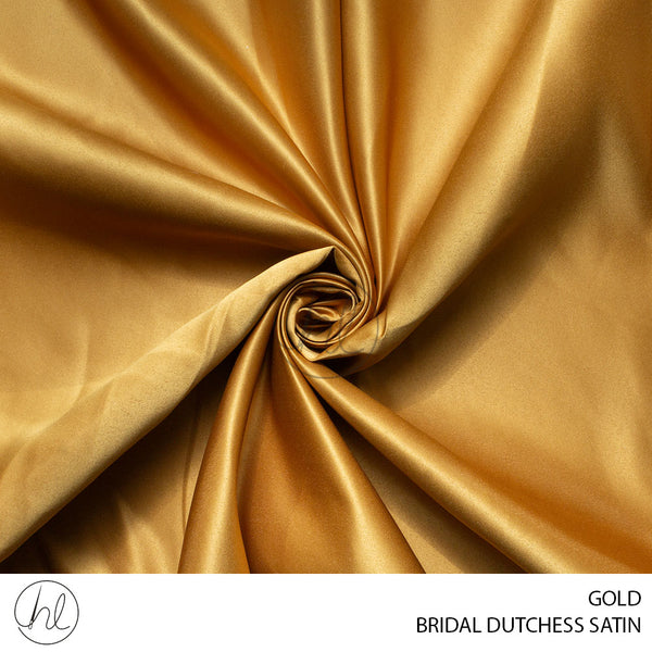 Bridal Dutchess Satin (781) Gold (150cm) Per M