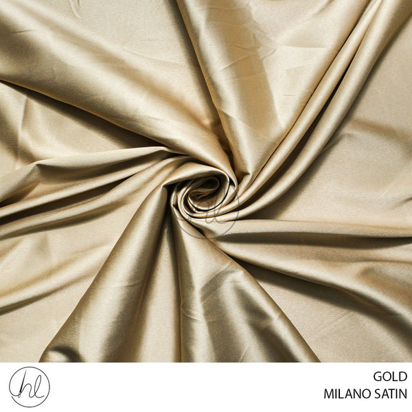 MILANO SATIN (781) GOLD (150CM) PER M