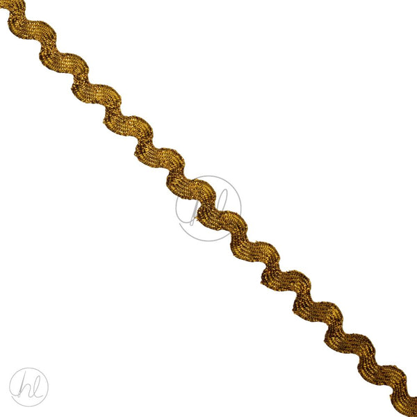 RIC RAC METALLIC P/M GOLD FREE