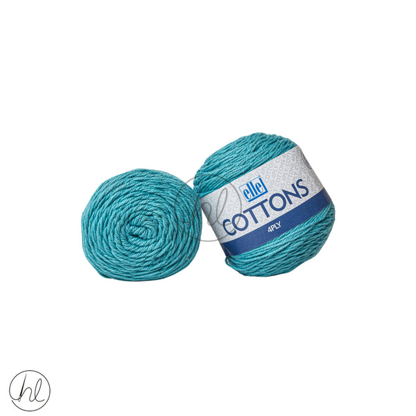 Elle Cotton 4Ply 50g Duck Egg Free