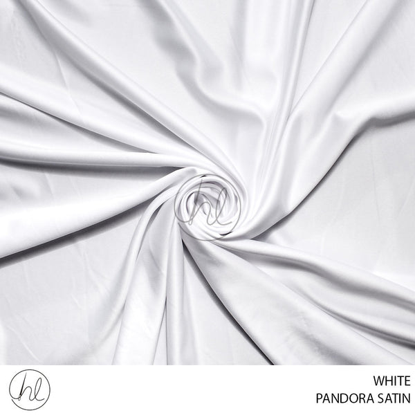 PANDORA SATIN (53) WHITE (150CM) PER M