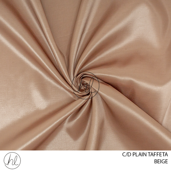 C/D Plain Taffeta (CP)(280cm)(Beige)