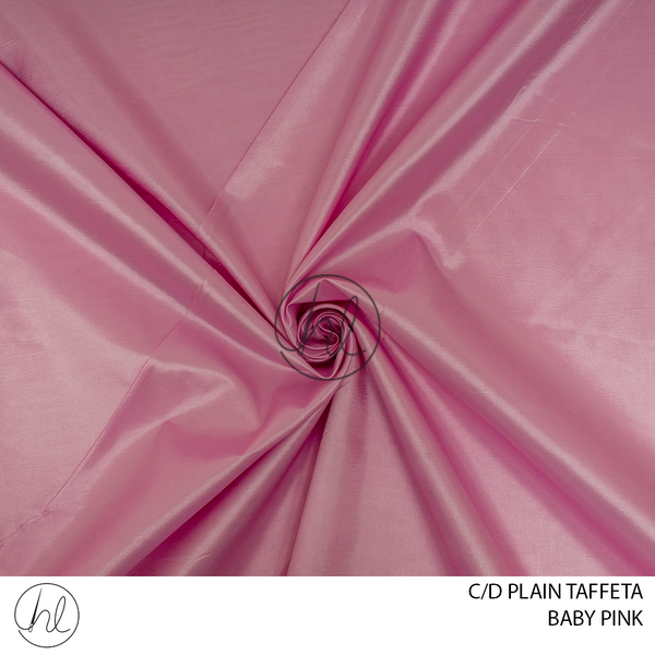 C/D Plain Taffeta (CP)(280cm)(Baby Pink)