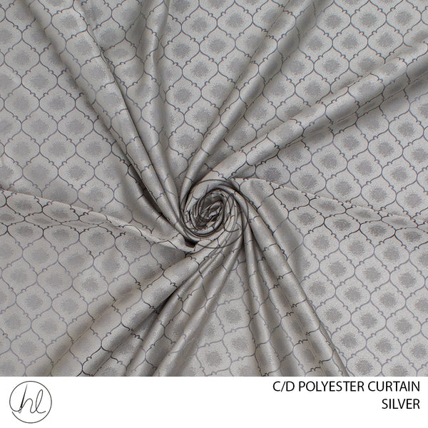 C/D Polyester Curtain	(455-CP)(280cm)	Silver