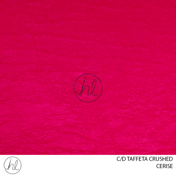 C/D Crushed Taffeta (CP) (280cm) (Cerise)