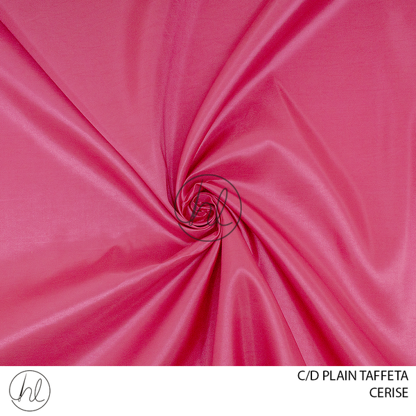 C/D Plain Taffeta (CP)(280cm)(Cerise)