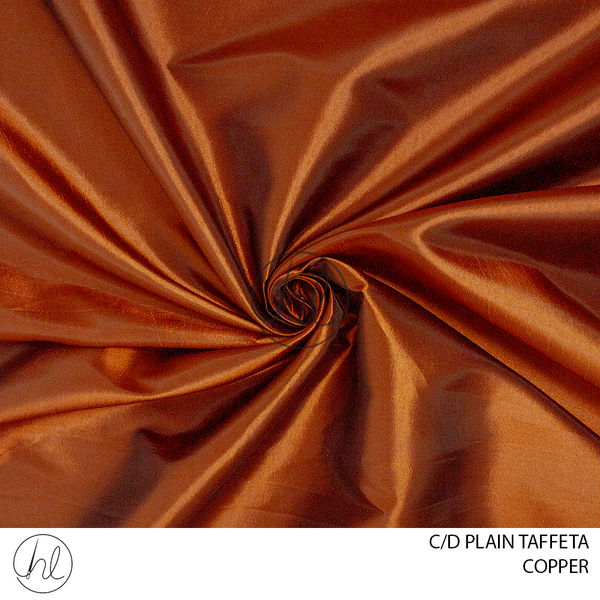 C/D Plain Taffeta (CP)(280cm)(Copper)